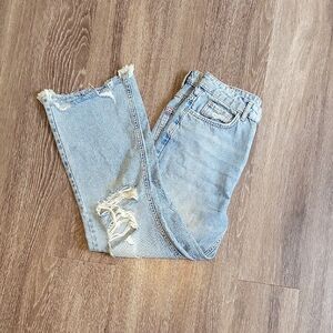 BDG Light Blue Ripped Skinny Jeans